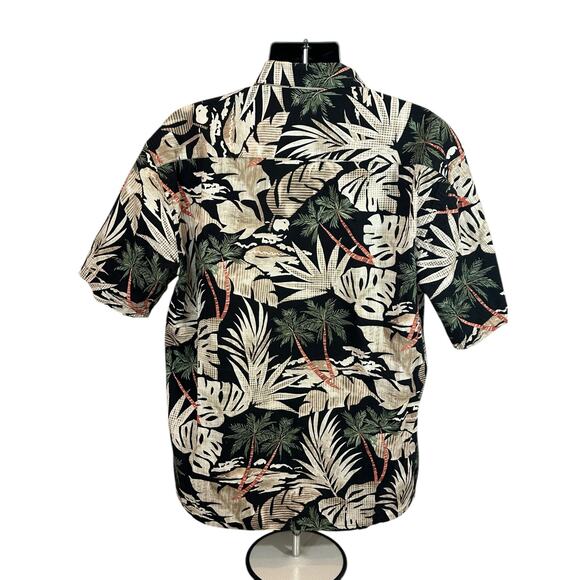 Moda Campia Men’s Hawaiian Button Down Shirt, XL - Picture 2 of 5